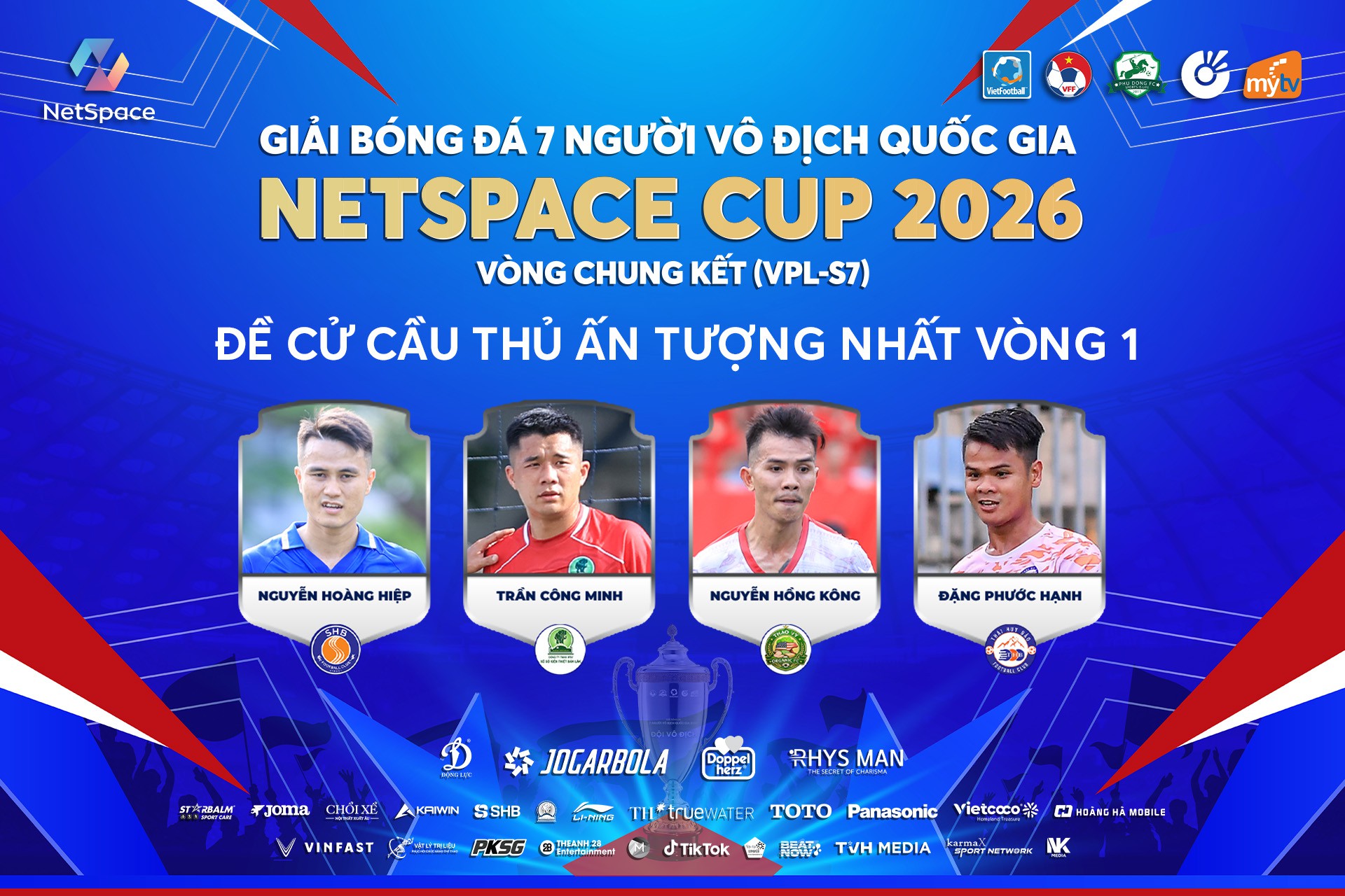 Bình chọn cầu thủ ấn tượng vòng 1 VCK (VPL-S7)